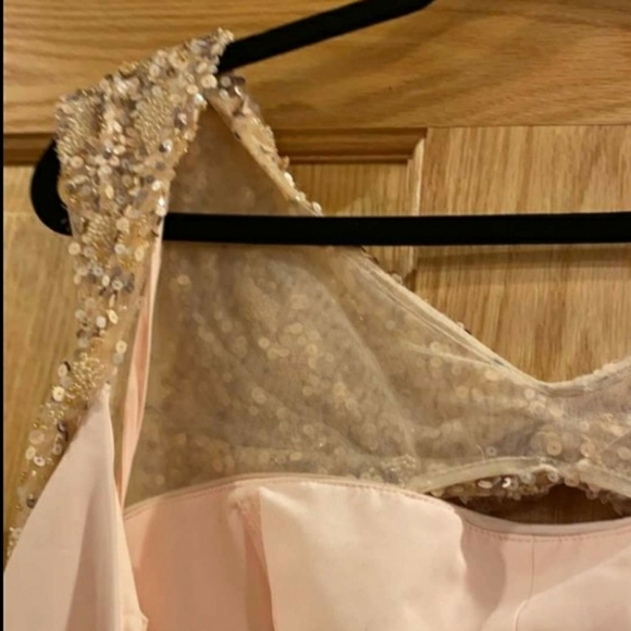 Badgley Mischka Column Gown Dress - Picture 9 of 16